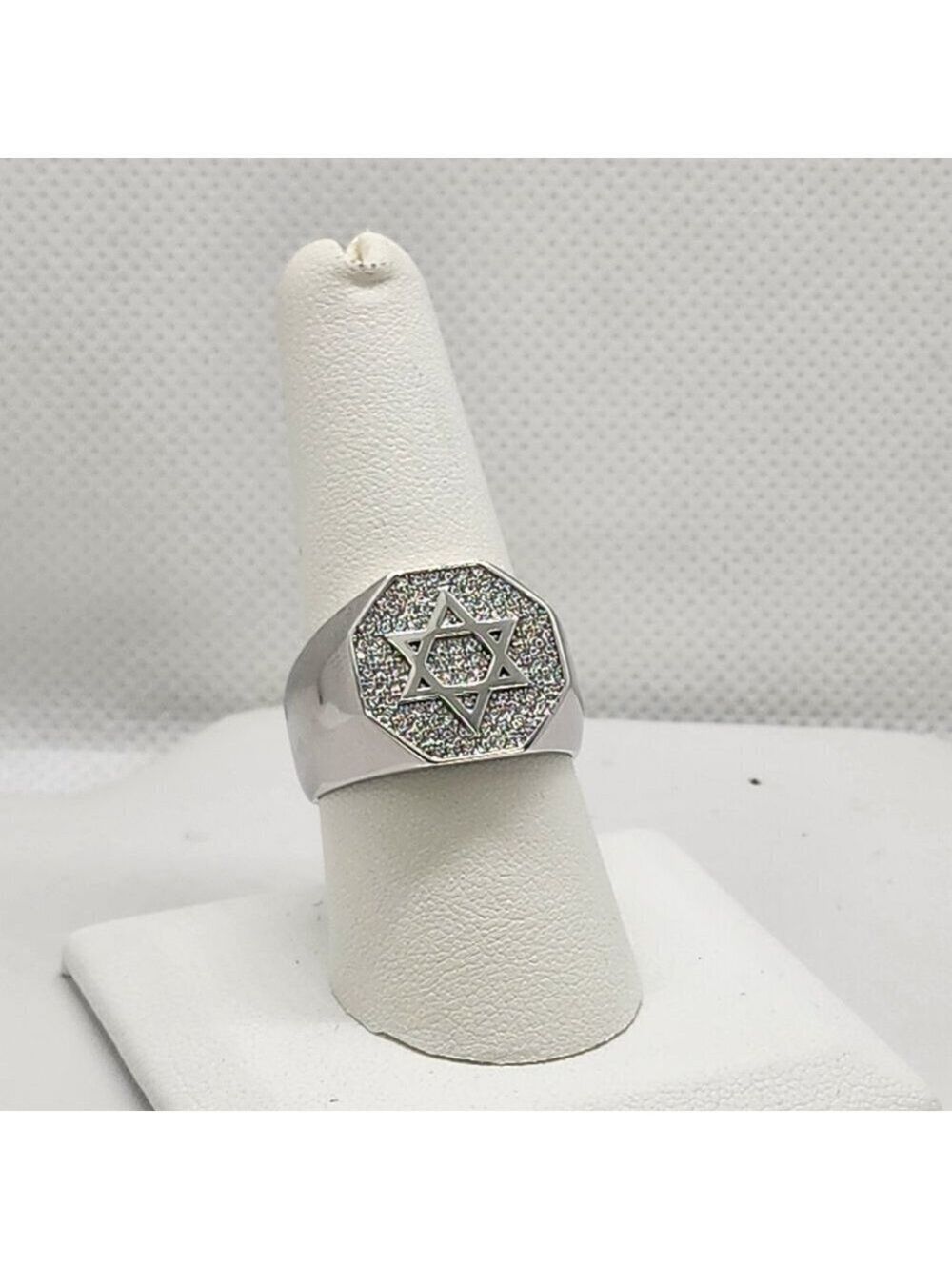 Brand New Sterling Silver 925 Star Of David Ring
